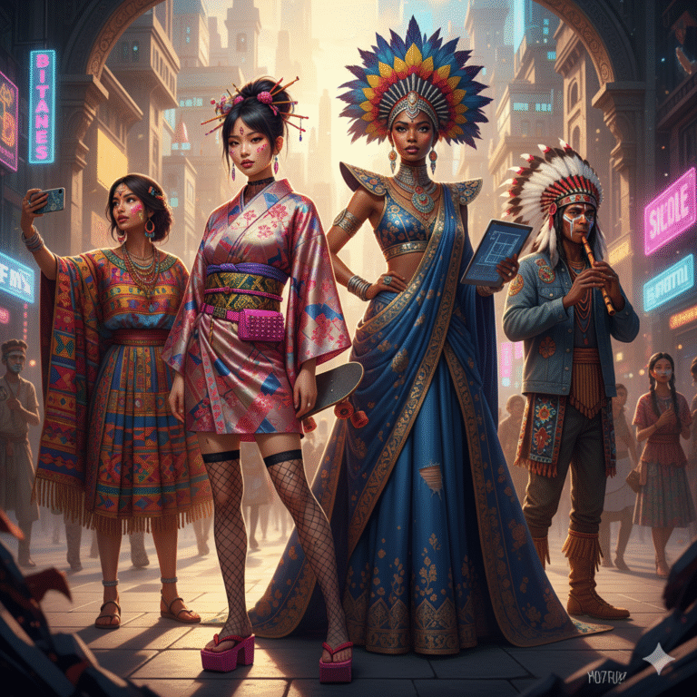 traditional vs ethical fashion cultures