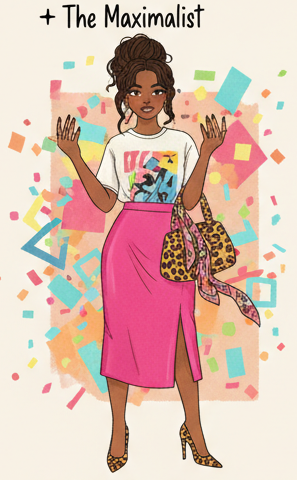 expert fashion styling advice : maximalist fashion